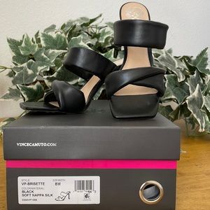 Vince Camuto Brisette Sandal, Black size 8